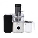 Storcator de fructe Heinner Pearlwhite, 1000 W, motor DC, recipient pulpa 1L, filtru inox