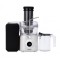 Storcator de fructe Heinner Pearlwhite, 1000 W, motor DC, recipient pulpa 1L, filtru inox