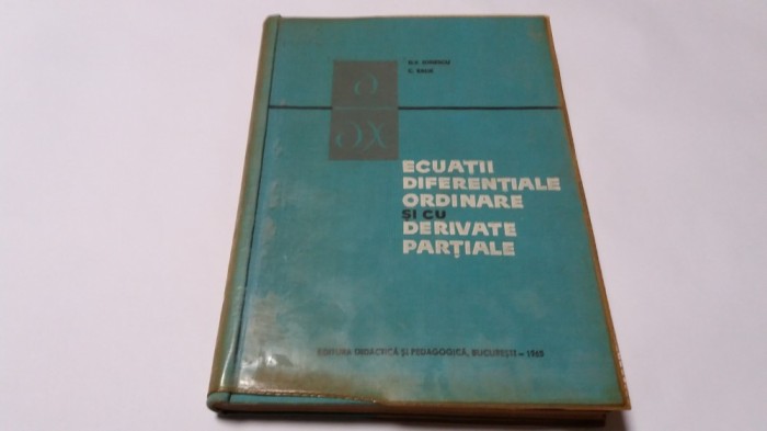 Ecuatii diferentiale si cu derivate partiale D V IONESCU,C KALIK RM4