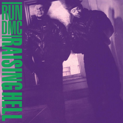Run DMC Raising Hell LP (vinyl) foto