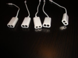Adaptor audio cablu splitter jack 3.5mm cu 4 contacte casti boxe, Universal