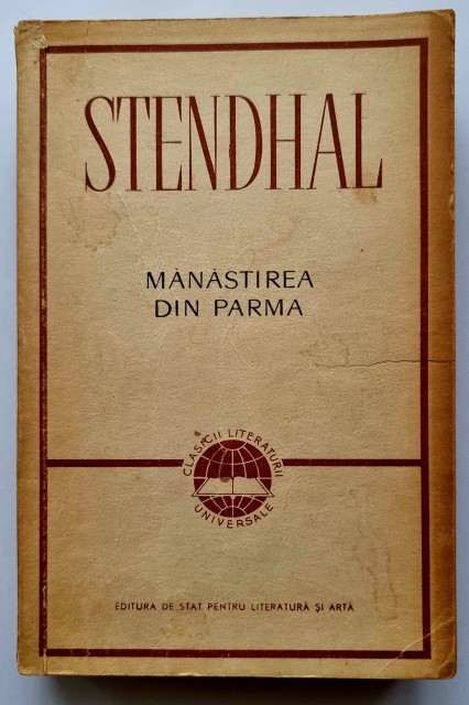 Stendhal - Mănăstirea din Parma