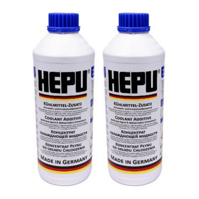 Pachet 3 litri Antigel concentrat Hepu G11 albastru