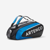 Geantă Tenis Thermobag XL PRO 12R Negru-Albastru, Artengo