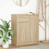 VidaXL Bufetă cu sertar Stejar Sonoma 71x35x84 cm Lemn prelucrat 861591