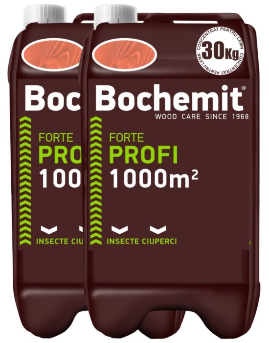 Bochemit Forte Profi maro - protectie lemn in contact cu solul 2x30kg