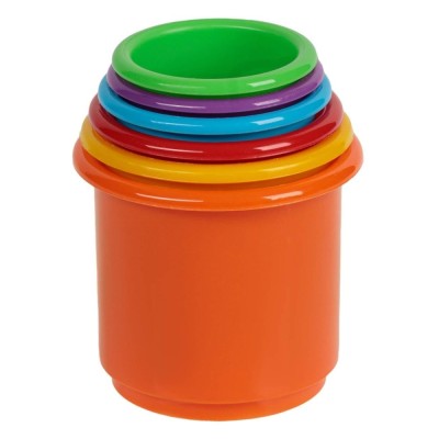 Set Pahare Stivuibile, Multicolor, Desene Animale, &amp;Icirc;nălțime 36 cm foto