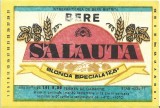 NI471 Etichetă bere blondă specială Salauta, &Icirc;ntreprinderea de bere Bistrița