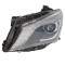 Far Mercedes Clasa Cla (C117), 04.2013-2019, montare fata, stanga, bi-xenon; cu lumini de zi tip LED; D3S+LED; electric; fara control unitate; cu mot