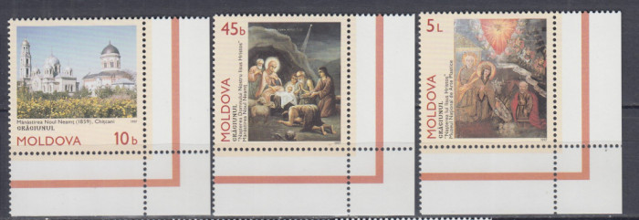 MOLDOVA 1997 CRACIUNUL SERIE MNH