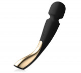 Cumpara ieftin Dispozitiv Stimulare Intima Lelo Smart Wand 2 Vibrator portabil, negru - NOU