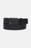 HUGO curea de piele culoarea negru, 50548339