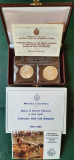 Set monede de argint - 500 si 1000 Lire 1984, San Marino - FDC - G 4021, Europa
