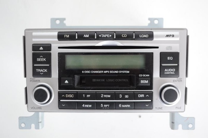 Unitate radio CD HYUNDAI SANTA F&Eacute; II CM 2007 OEM: 96100-2B220 1616241
