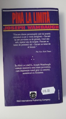 JOSEPH WAMBAUGH-PINA LA LIMITA foto