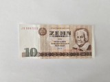 Germania Democrata 10 Mark 1971 Noua