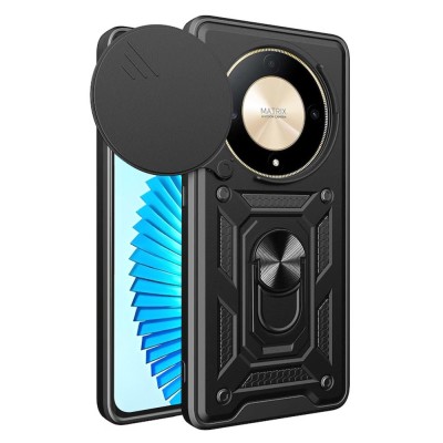 Husa Honor Magic6 Lite protectie camera Techsuit CamShield Series, negru foto