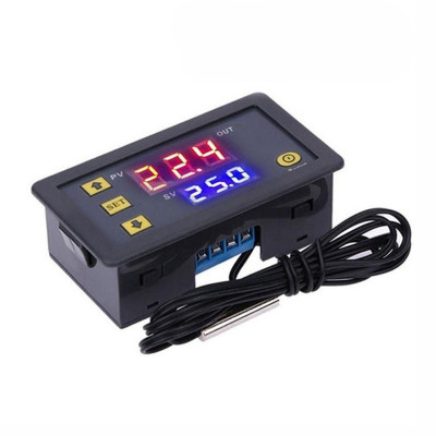 Termostat digital W3230 / 12V Controler regulator temperatura foto