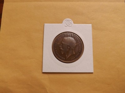Marea Britanie / Anglia 1 ( One ) Penny 1920 - C 1 foto