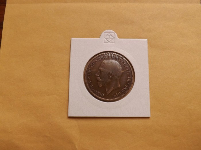 Marea Britanie / Anglia 1 ( One ) Penny 1920 - C 1