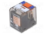 Releu electromagnetic 4PDT 48VDC TE Connectivity - 6A max.