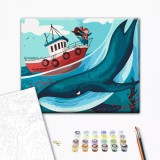 Set pictura pe numere - Dariia Pistriuha - Way of the pirate | Brushme