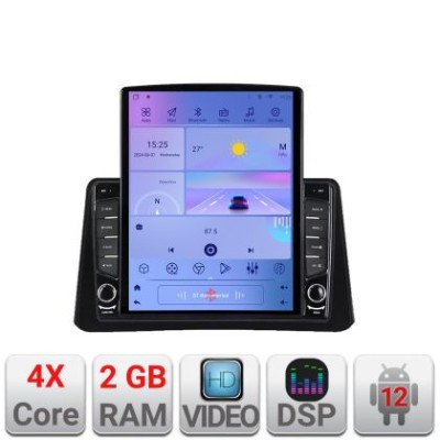 Navigatie Opel Mokka 2012-2016 K-MOKKA1 ecran tip TESLA 9.7&amp;quot; cu Android Radio Bluetooth Internet GPS WIFI 2+32 DSP Qua v1 CarStore Technology foto