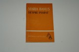 Despre pamant - Maria Banus