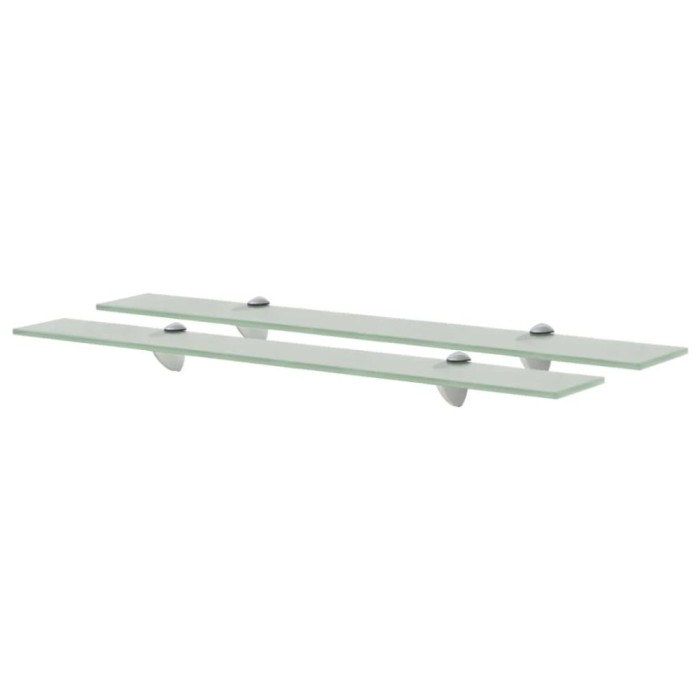 vidaXL Rafturi suspendate, 2 buc., 70 x 20 cm, sticlă, 8 mm 3051538