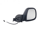Oglinda exterioara Citroen Berlingo (7), 06.2012-, Peugeot Partner, 06.2012- , partea Dreapta, culoare sticla crom, sticla convexa, carcasa cu textur