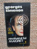Revolverul lui Maigret - Georges Simenon, editura Vremea 1992, carte politist, limba romana, stare buna