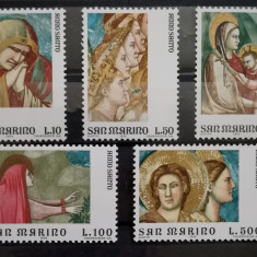 BC408, San Marino 1975, serie picturi