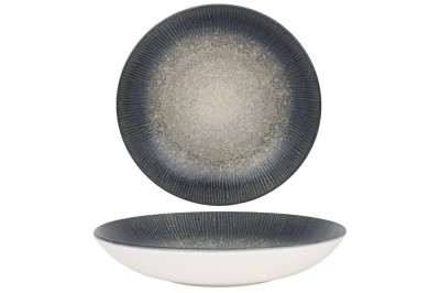 Bonna Farfurie ad&amp;acirc;ncă - Arctic - Porţelan - 23 cm (1000cc) - set de 6 foto