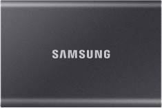 SSD extern Samsung T7 portabil, 2TB, USB 3.2, Titan Grey foto