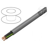 Cablu BiT 500 4G0,75mm2 neecranat 300V 500V Cu litat gri