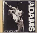 Bryan Adams &lrm;&ndash; Live! Live! Live! [ CD, album ] A&amp;M 1994 Europa _ pop rock