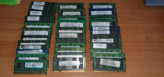 LOT 40 Memorii Laptop 1GB DDR2 PC5300 PC6400 foto