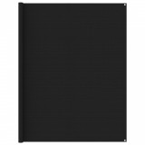 Gossi covor pentru cort, negru, 250x550 cm