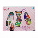 Set de creat bijuterii cu margele 3 in 1, Pretty Pinky