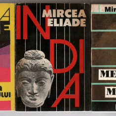 Mircea Eliade - pach. 3 carti - Biblioteca Maharajahului/ Mesterul Manole/ India