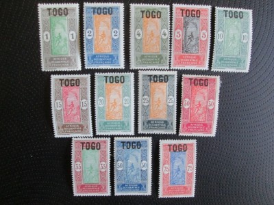 FRANTA COLONIE TOGO SERIE=MNH/MH foto