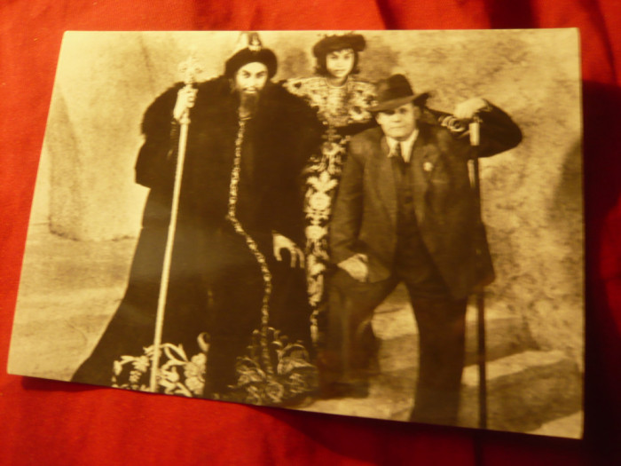 Fotografie- Carte Postala - din filmul Ivan cel Groaznic dir. M.Eisenstein