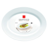 Platou oval opal peste Bormioli Grangusto 35cm x 27cm