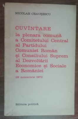 myh 527s - Documente ale Partidului Comunist Roman - 1973 - Piesa de colectie foto