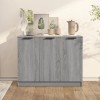 VidaXL Servantă, sonoma gri, 90,5x30x70 cm, lemn prelucrat