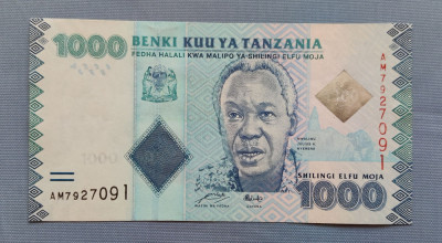 Tanzania - 1000 Shilingi ND (2010-2019) foto