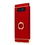 Husa Samsung Galaxy A5 2017 Rosu Luxury Plated - Carcasa Protectie Anti-soc, Praf, Zgarieturi, Policarbonat