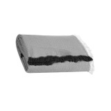 Patura decorativa, 340x180 cm, Gri, Bumbac/Poliester, ATU-089024, Oem