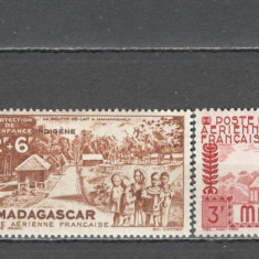 Madagascar.1942 Posta aeriana-Ajutor ptr. copii SM.136