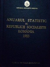 Anuarul statistic al Republicii Socialiste Romania 1983 (Editia: 1983) foto
